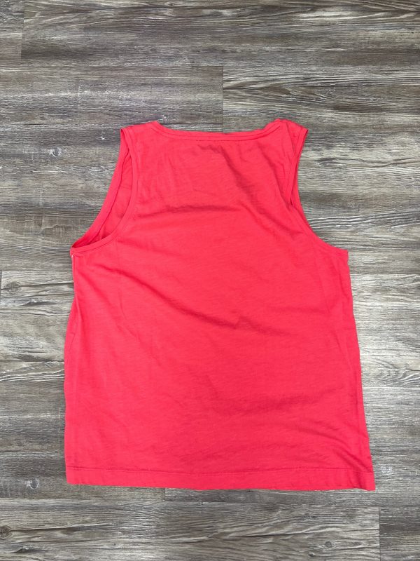 Top Sleeveless By J. Crew In Coral, Size: M Hot on Sale