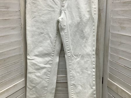 White Denim Capris Lilly Pulitzer, Size 4 Fashion