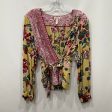 Multi-colored Top Long Sleeve Meadow Rue, Size 6 Hot on Sale