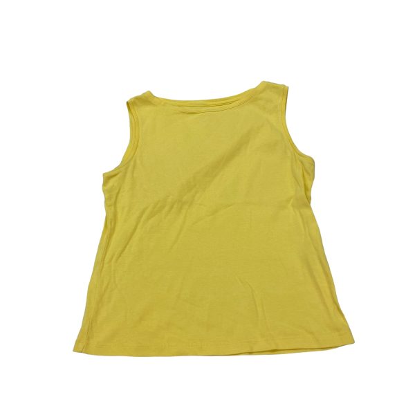 YELLOW TOP SLEEVELESS by TALBOTS Size:PETITE   S For Discount