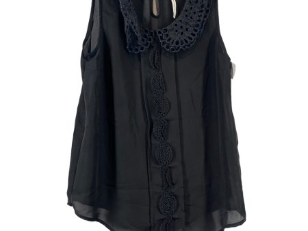 Top Sleeveless By Lc Lauren Conrad In Black, Size: S Fashion