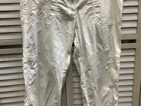 White Capris Clothes Mentor, Size 10 For Sale