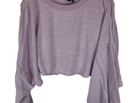 Top Long Sleeve By Urban Outfitters In Purple, Size: Xs Sale