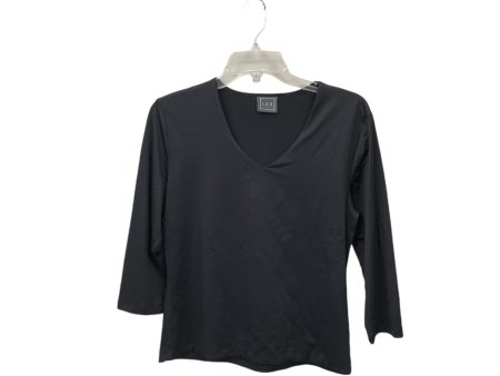 Top 3 4 Sleeve By Clothes Mentor In Black, Size: L Discount