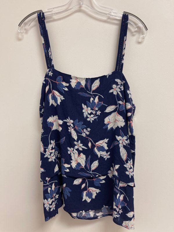 Top Sleeveless By Bobeau In Navy, Size: Xl For Cheap