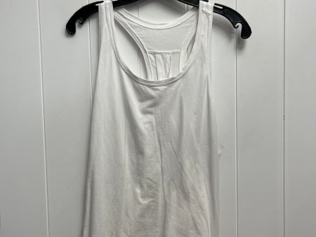 Athletic Tank Top By Lululemon In White, Size: S For Discount