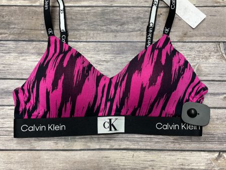 Athletic Bra By Calvin Klein Performance In Pink, Size: M Cheap