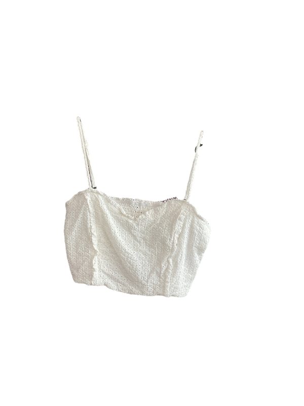 Top Sleeveless By Avec Les Filles In White, Size: S Online now