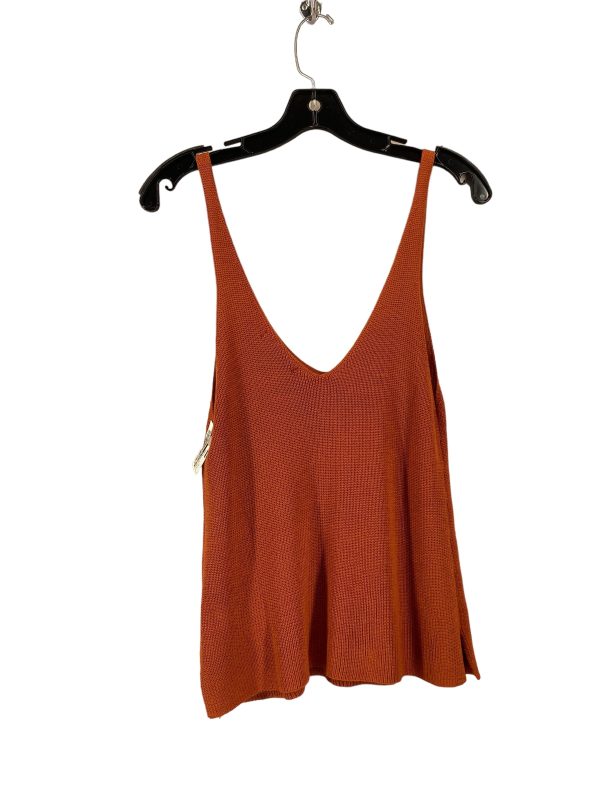 Top Sleeveless By Forever 21 In Orange, Size: S Discount