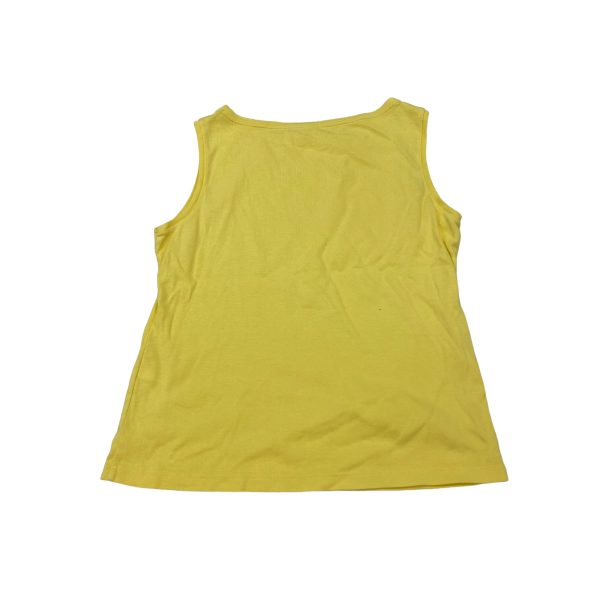 YELLOW TOP SLEEVELESS by TALBOTS Size:PETITE   S For Discount