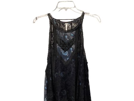 Top Sleeveless By Free People In Black & Blue, Size: Xs Online now