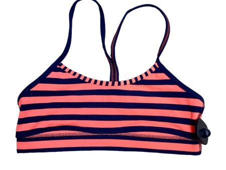 Athletic Bra By Lululemon In Blue & Orange, Size: 6 Discount