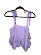 Top Sleeveless By J. Crew In Purple, Size: Petite   S Fashion