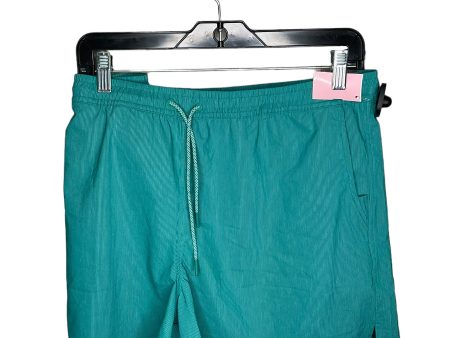 Athletic Shorts By Athleta In Green, Size: 1x For Cheap