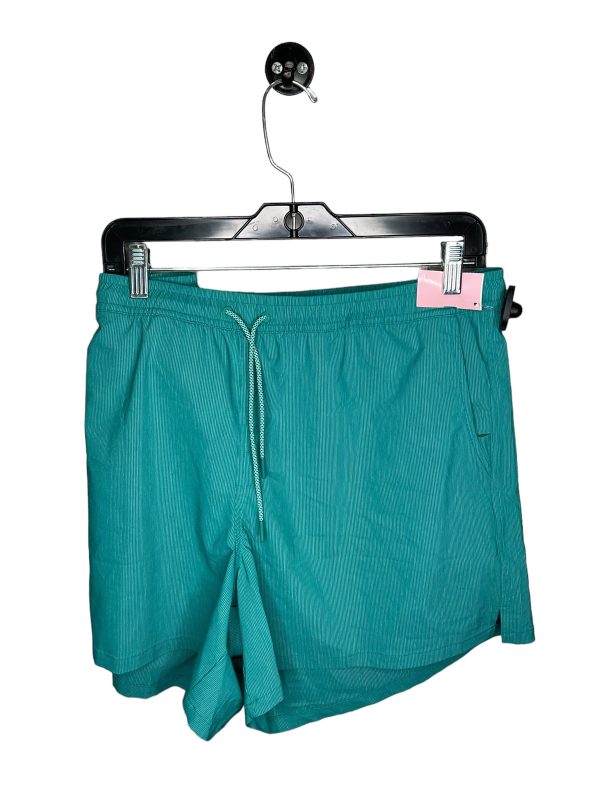 Athletic Shorts By Athleta In Green, Size: 1x For Cheap