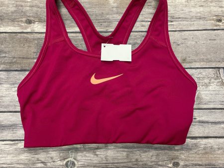 Athletic Bra By Nike In Pink, Size: S For Sale