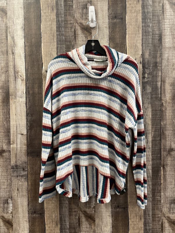 Sweater By Anthropologie In Striped Pattern, Size: M Online now