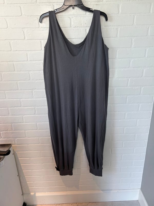 Jumpsuit By Eileen Fisher In Grey, Size: M Fashion