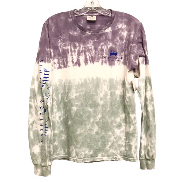 PURPLE TOP LS by SIMPLY SOUTHERN Size:S Online now