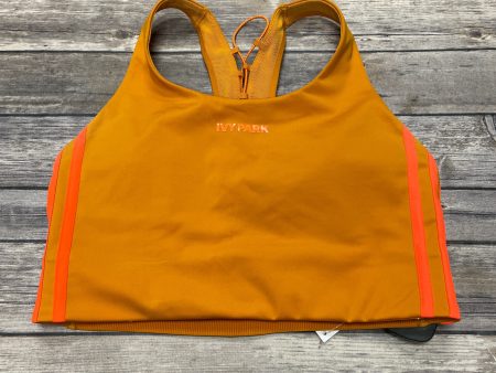 Athletic Bra By Adidas In Gold, Size: M on Sale