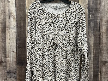 Sweater By J. Crew In Leopard Print, Size: Xl Online now